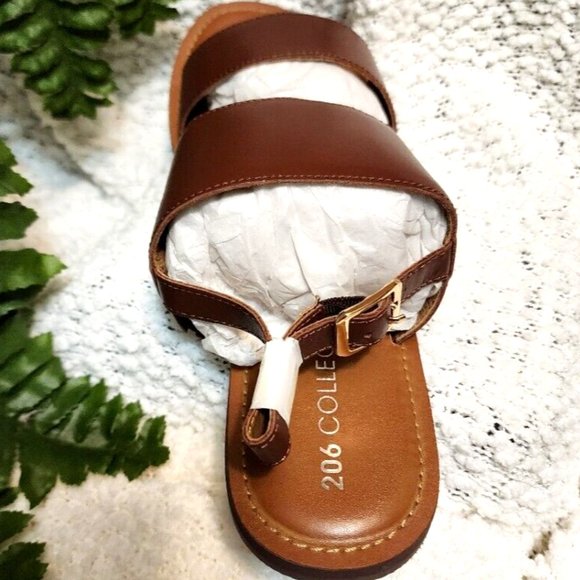 206 Collective Women's Open Toe Cedar Casual Slingback Sandals, Size 11M, NIB - Picture 3 of 11